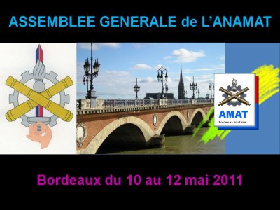 620 - Assemblée Générale de l'ANAMAT du 10 au 12 Mai 2011 