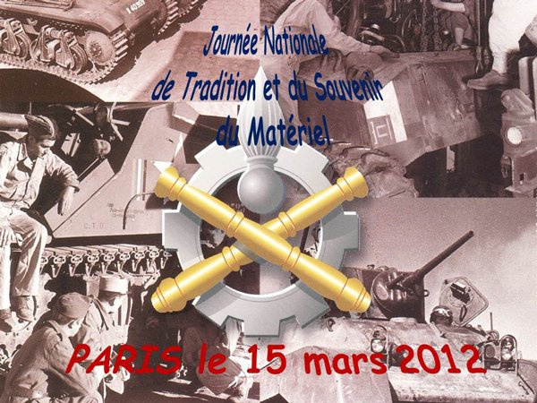 884 - Journée nationale de tradition et du souvenir du Matériel 2012 à Paris le 15 03 12