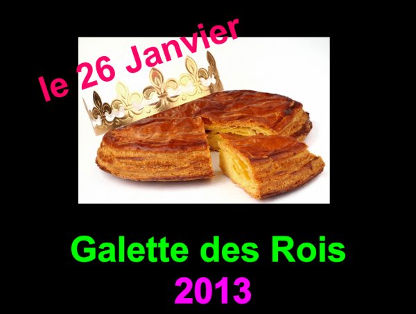 982 - Galette des Rois le 26 janvier 2013