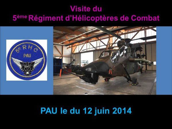 1138 - Visite du 5ème RHC à PAU