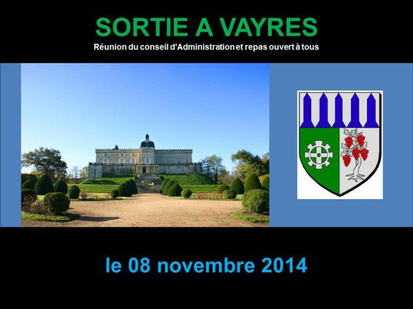 1156 - Sortie à Vayres