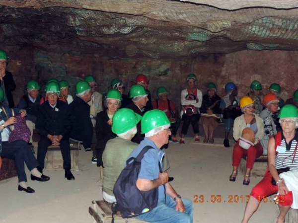 1549 - AGO ANAMAT 2017 (suite) - Visite de la mine de cuivre de Cap Garonne  le 23 mai