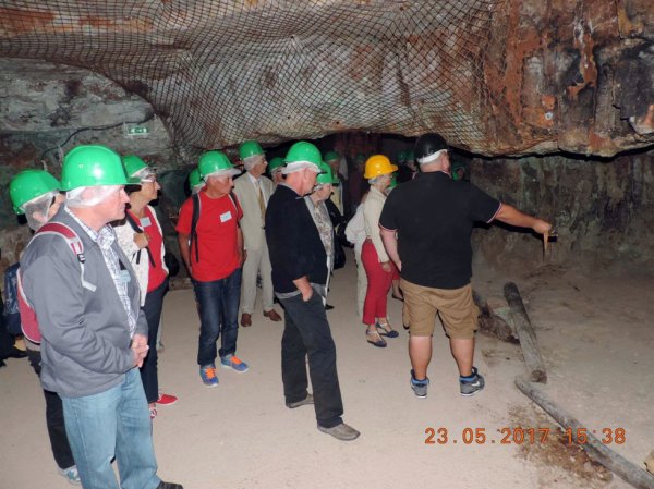 1550 - AGO ANAMAT 2017 (suite) - Visite de la mine de cuivre de Cap Garonne le 23 mai