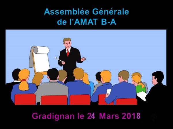 1631 - Assemblée Générale de l'AMAT B-A du 24 mars 2018